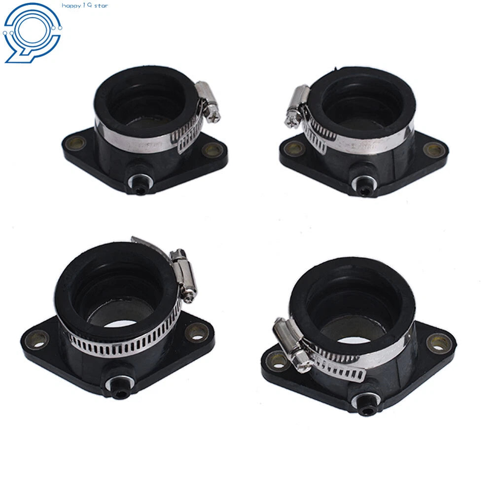 Set of 4 Carburetor Intake Manifold Boots for Suzuki GS850G (1979–1983)
