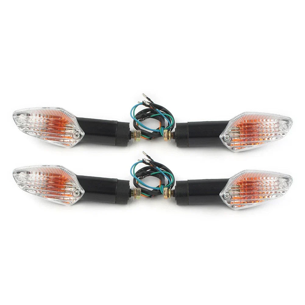 Clear Front & Rear Turn Signal Lights for Honda CBF125 (2009-2016)