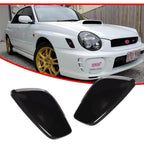 Smoked Front Side Corner Marker Signal Lights Lens Kit for Subaru Impreza (2002–2003)