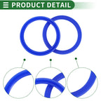 Set of 5 Oil Seal Rotary Shaft Seal 55x65x6mm High Pressure TPU