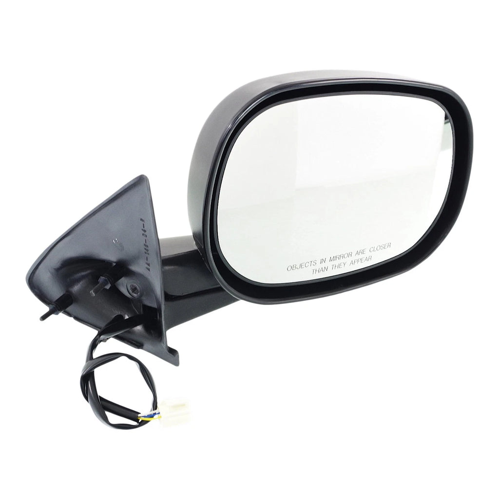 Set of 2 Power Mirrors for Dodge Dakota (1997–2000) Textured Black Manual Folding