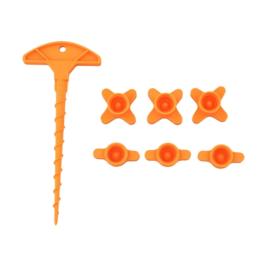 Set of 2 Glass Glue Caulk Nozzles for Easy Application