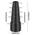 2X Vacuum Cleaner Adapter Set for Power Tools (Fits Most Sizes)