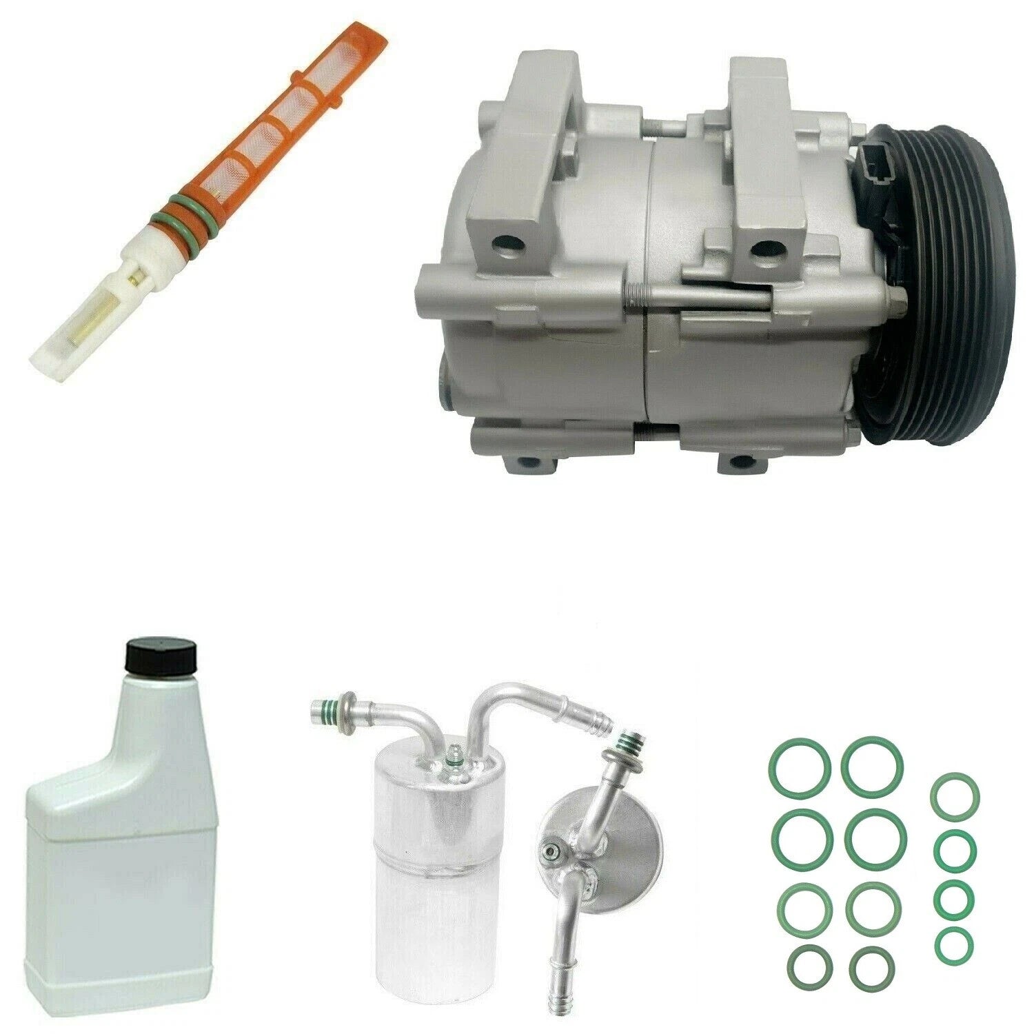 AC Compressor Kit Replacement for Toyota Hilux (2005-2015)