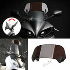 Universal Adjustable Clip On Windshield Extension Deflector T9
