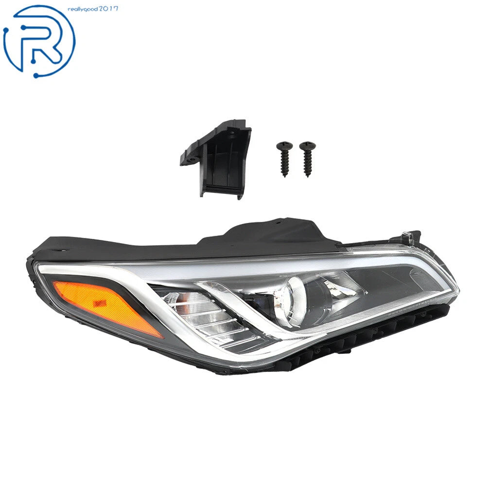 Headlight Assembly for Hyundai Sonata (2015-2017) Halogen Right Side