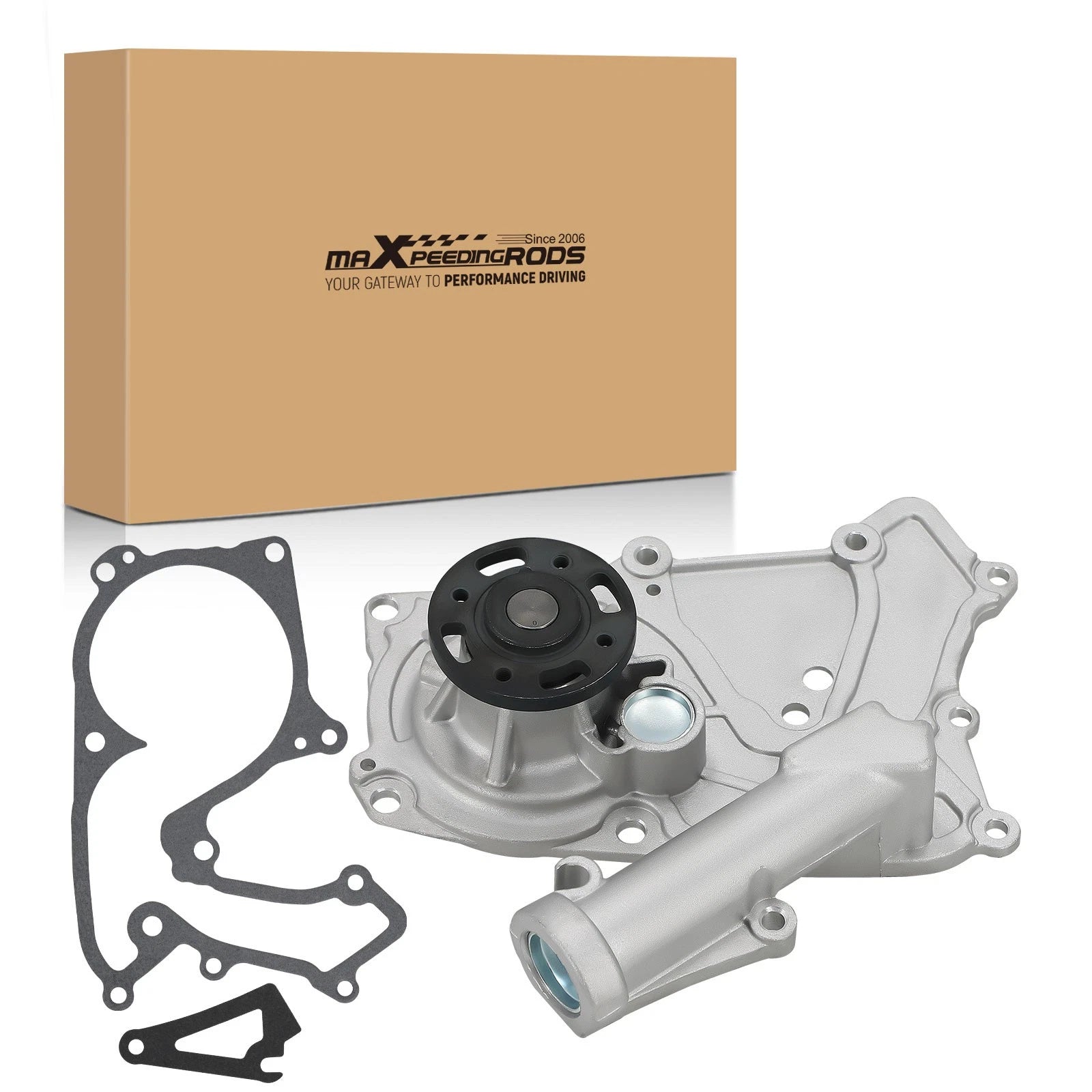 Water Pump Assembly with Gasket for Hyundai Sonata Veracruz Genesis (2006–2010)