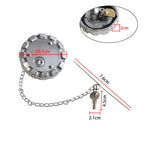 Locking Gas Cap for Truck - 3.5" Course Thread, 2 Keys (AU)