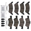 8pcs Ceramic Brake Pads Kit for Chrysler Town & Country (2001–2007)