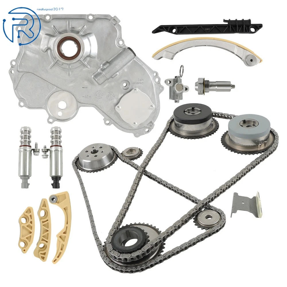 VVT Timing Chain Kit & Oil Pump for Chevrolet Equinox, GMC Terrain (2011–2017)