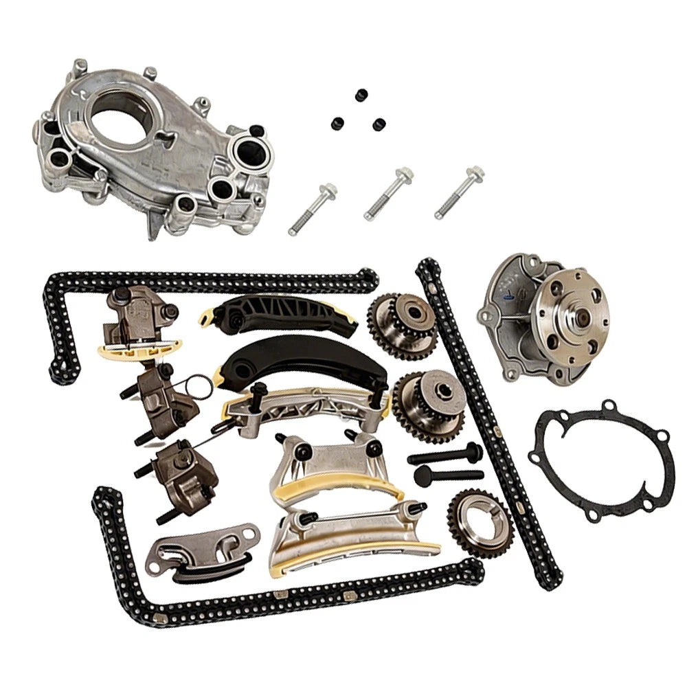 Timing Chain Kit with Oil Pump & Water Pump Solenoid for Buick Cadillac 3.6L