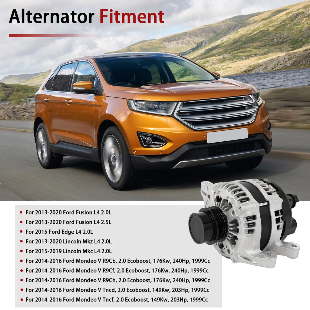Alternator 175A for Ford Fusion 2017-2020, Lincoln MKC 2015-2019