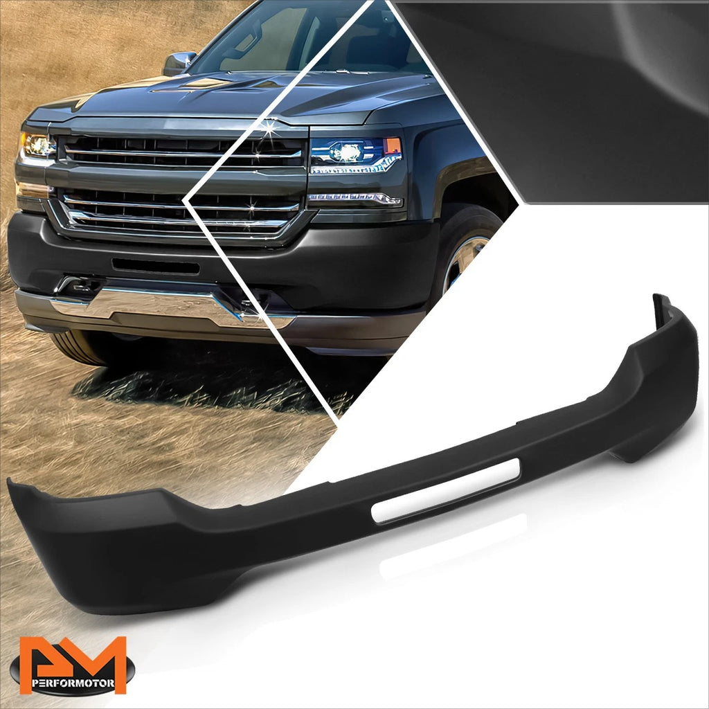 Front Bumper Face Bar for Chevy Silverado 1500 (2016–2019) w/o Fog Light Sensor