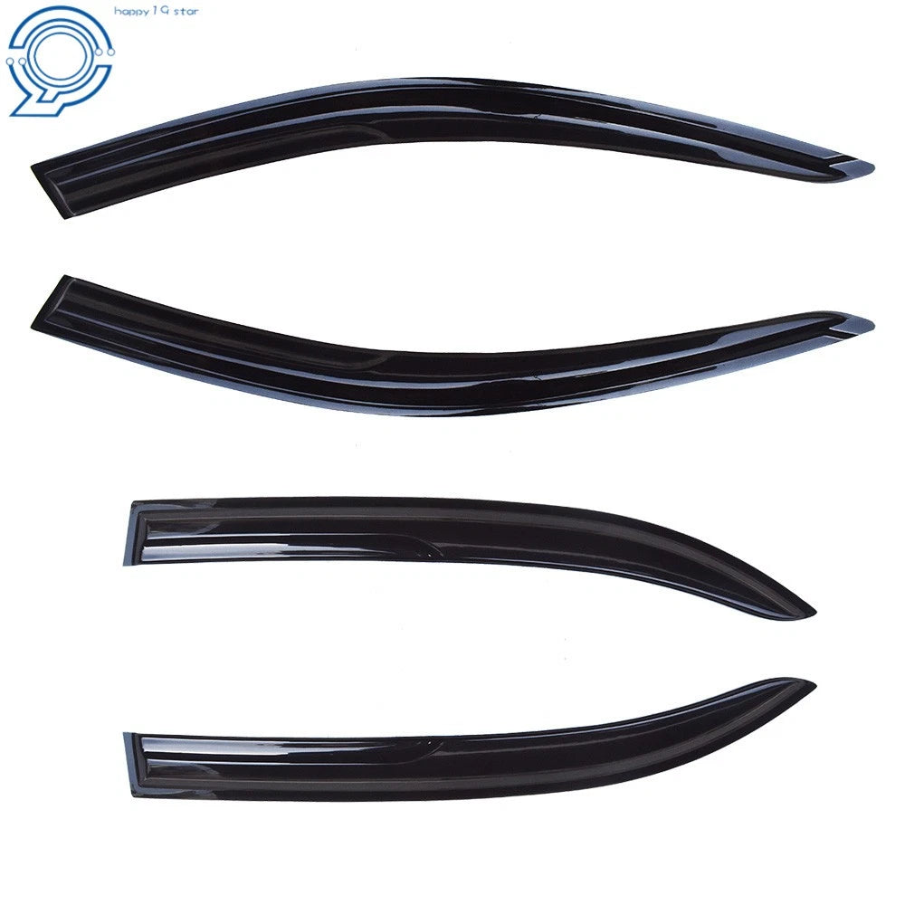 Set of 4 Window Visor Rain Guards for Toyota Corolla (2003–2008) Smoke