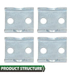 Set of 8 Adjustable Lift or Lower Spring Spacers for Coil Springs