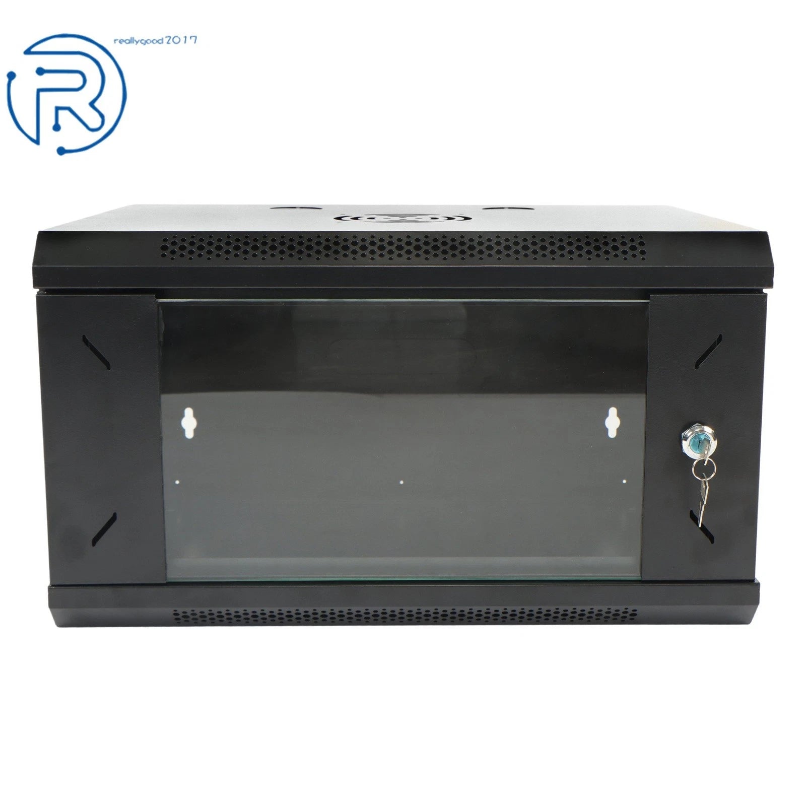 6U Server Rack Enclosure for Wall Mount Network (Max Depth 15.5")
