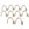Set of 10 E Track J Hooks for Enclosed Trailer Cargo Van