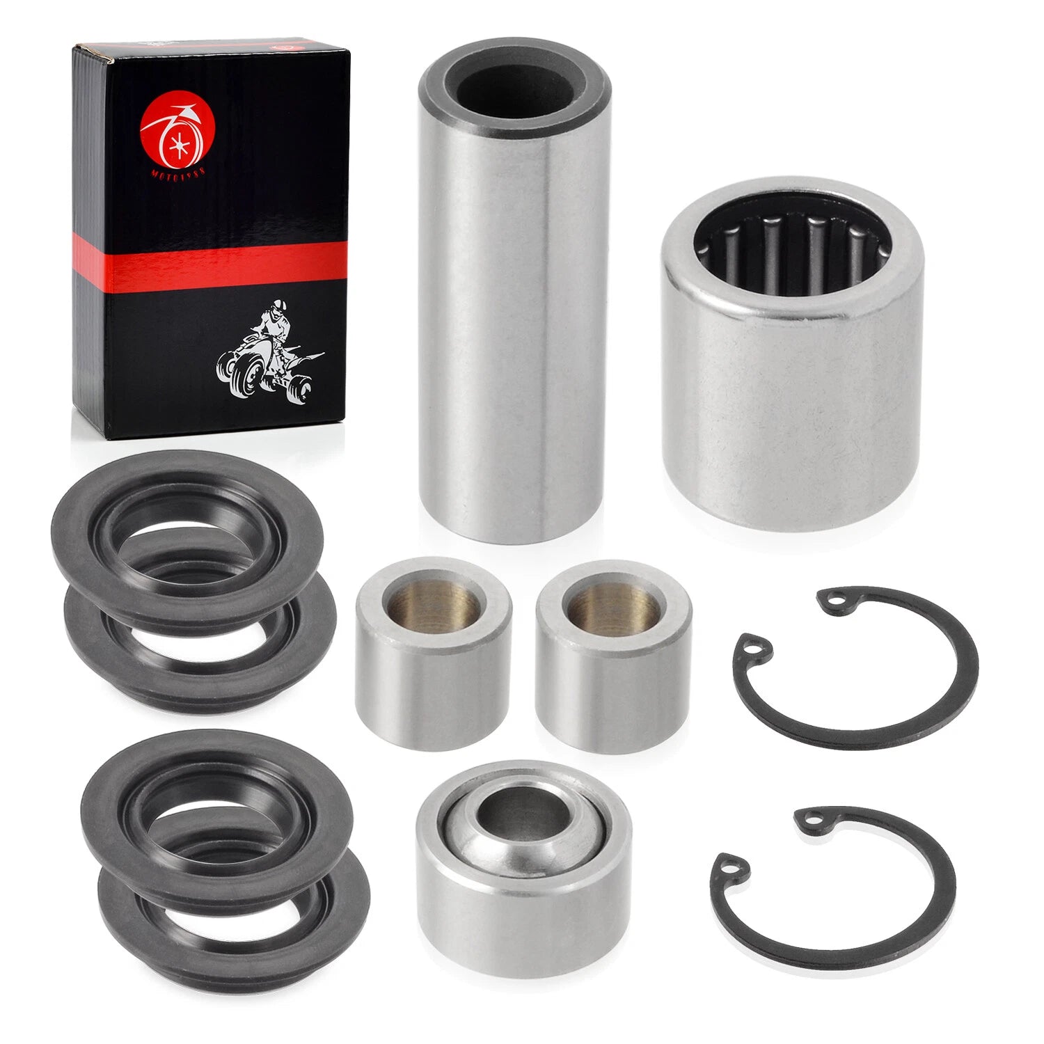 Rear Lower A Arm Bearing Bushing Kit for Kawasaki Brute Force 650 4x4i (2006–2013)
