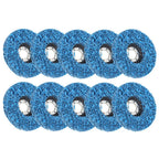 Set of 10 Strip Discs for Angle Grinder (4.5" x 7/8")