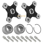 2 Front/Rear Wheel Hubs & Bearings for Can-Am Renegade 1000 850 800R 650 570 500