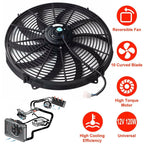 Electric Radiator Fan Kit 16 Inch for Kenworth W900 (1981–2013)