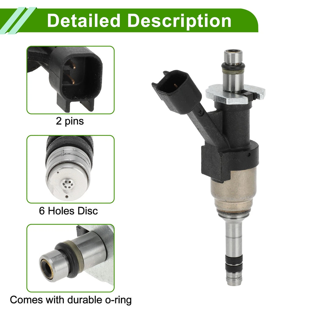 Fuel Injector for Chevy Silverado 2500 5.3L (2014–2018) 12623116 Black