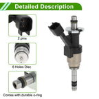 Fuel Injector for Chevy Silverado 2500 5.3L (2014–2018) 12623116 Black