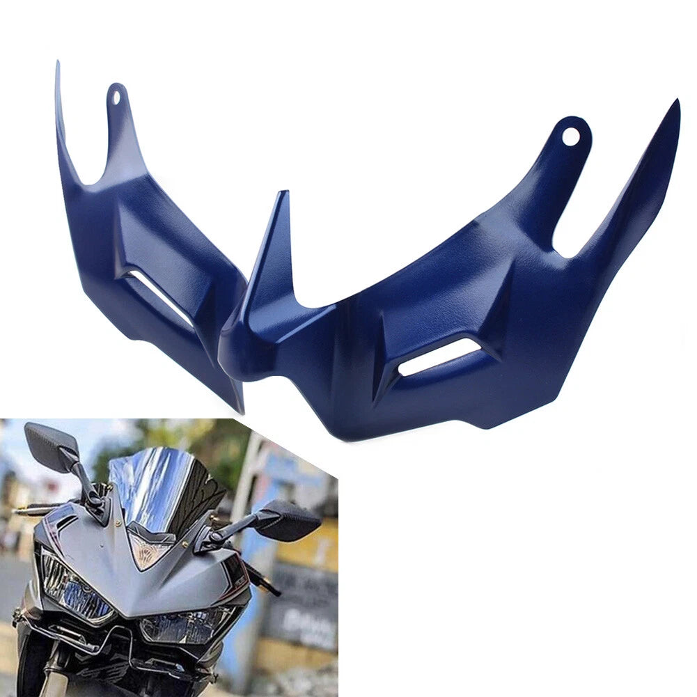 Front Fairing Winglet Aerodynamic Spoiler for Yamaha YZF R3 R25 (2014–2018)