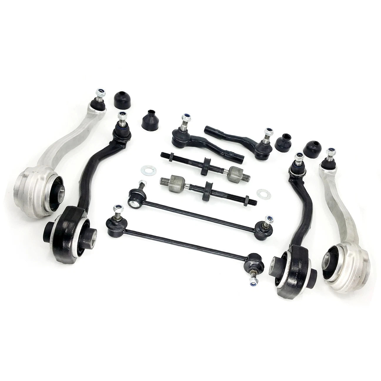 10pc Control Arm Sway Bar End Link for Mercedes-Benz C32 AMG CLK320 CLK350 (2001–2008)