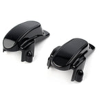 2x Rear Frame Axle Covers for Harley Dyna FXD, FXDF, FXDB (2006–2017)
