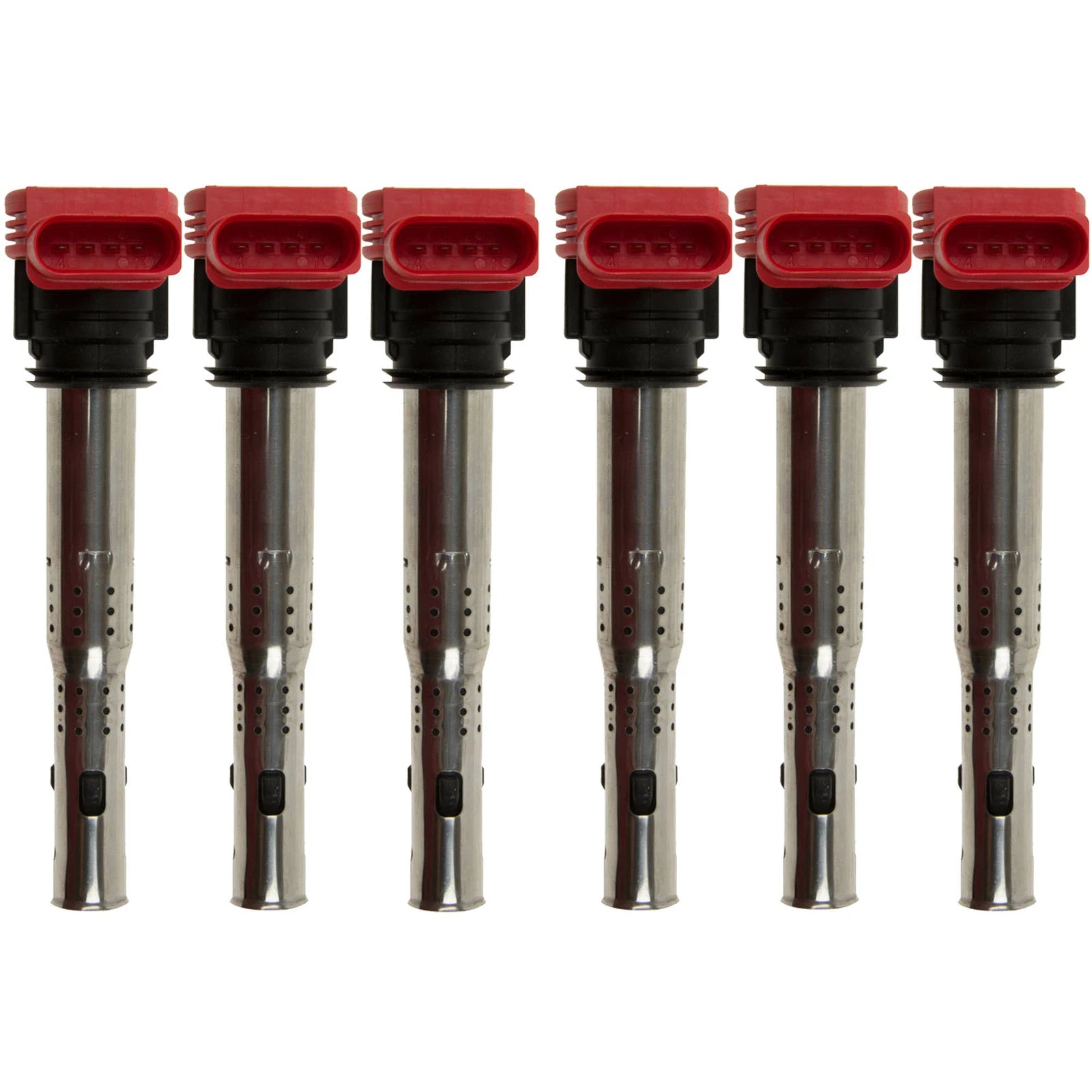 Set of 6 Ignition Coils for Audi A6-A8, Porsche Panamera, VW Touareg 3.0L
