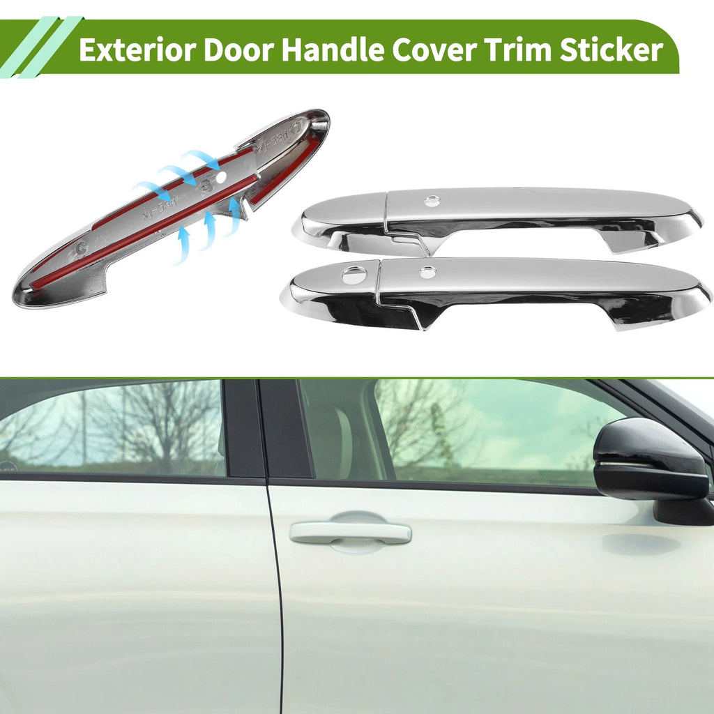 Set of 2 Door Handle Covers for Honda HR-V (2016–2020) Plating