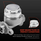 Brake Master Cylinder with Reservoir for Ford Mercury Custom (1996)