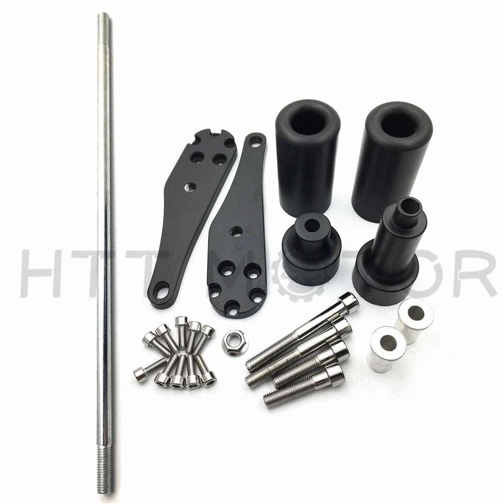 Frame Slider Mounting Bolts for Kawasaki ZX10R (2006–2007) Black