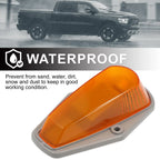 5pcs Yellow LED Cab Marker Light Covers for Ford F-150 (1980–1997)