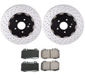 Front Brake Kit with Euro Pads & Drilled Rotors for MB R171 SLK55 AMG (2005–2011)