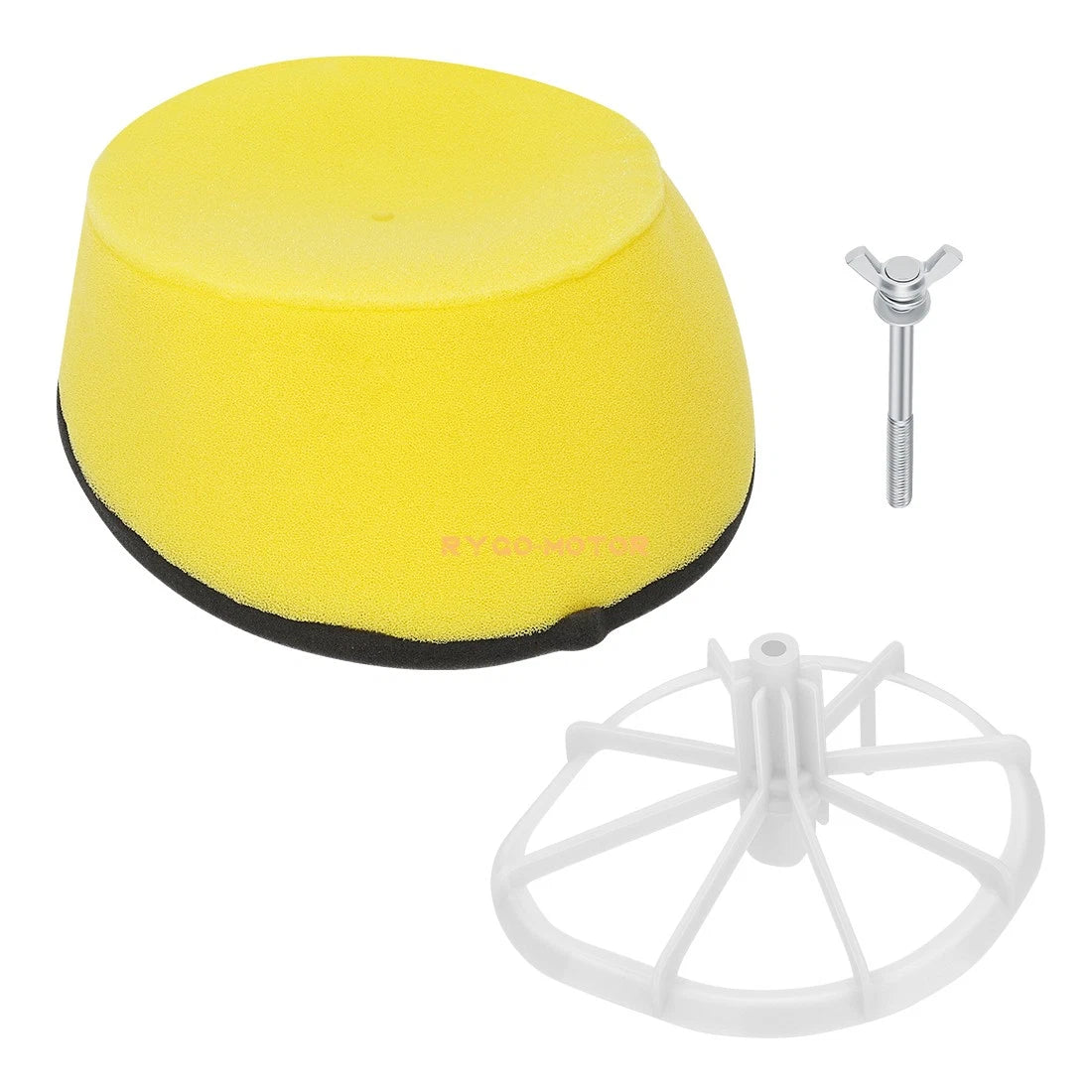 Air Filter Kit with Cage Holder & Wing Nut for Yamaha YZ125 YZ125X YZ250 YZ250X (2000–2023)