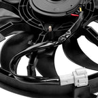 AC condenser and cooling fan assembly for Nissan Maxima (2016–2018)
