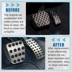5 Pcs Accelerator & Brake Pedal Covers for Mercedes-Benz A B CLA GLA