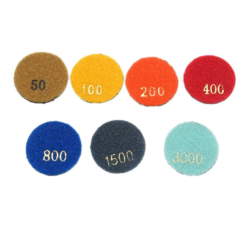 2 Inch Polishing Pad for Marble Granite Quartzite Sanding Disc (Dry Use)