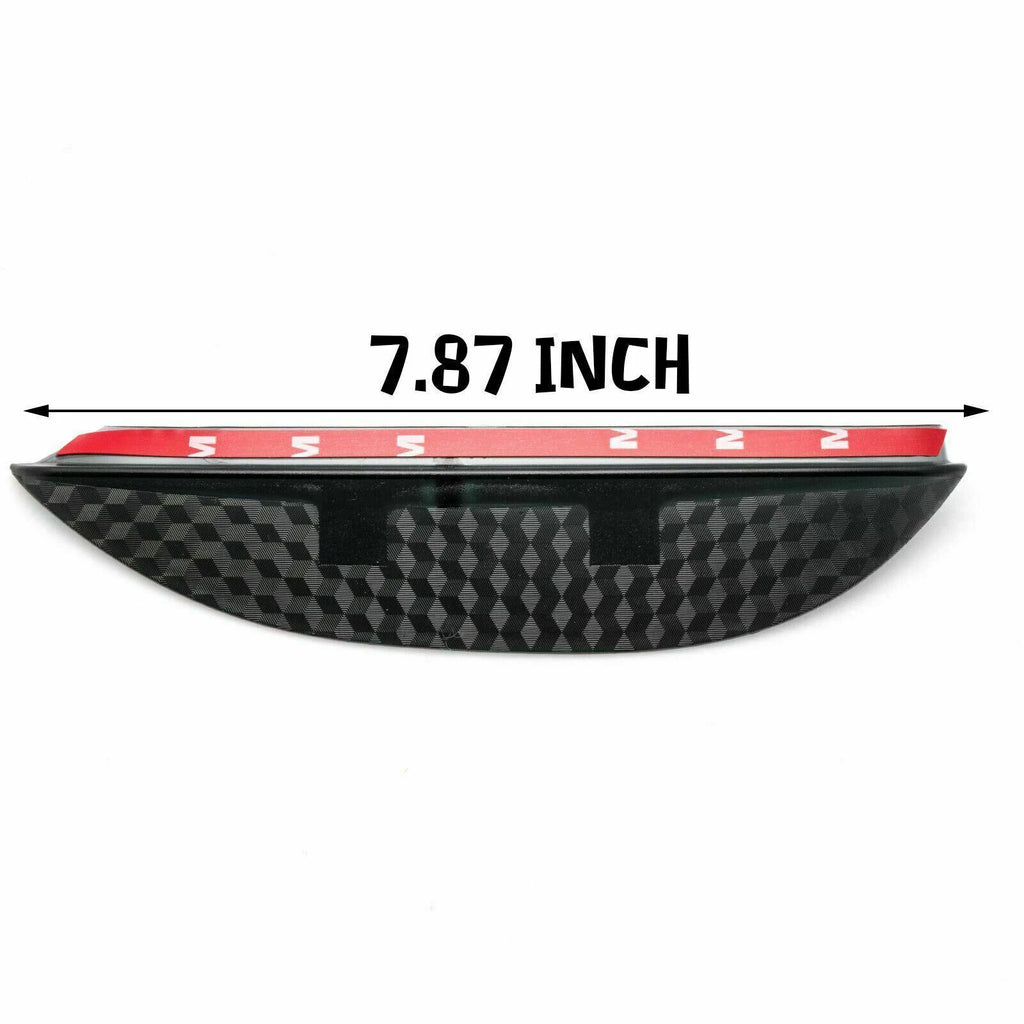 2Pcs Carbon Fiber Side Mirror Rain Snow Visor Guards for Nissan (2014-2024)