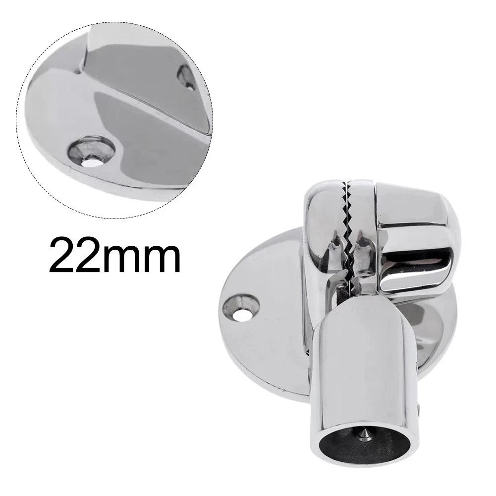 Adjustable 180 Degree Antenna Mount for Marine Use (316 Stainless Steel)