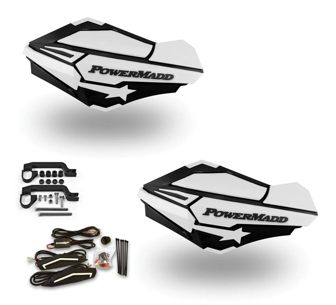 Powermadd Sentinel Hand Guards for Yamaha YFZ 450/450R Raptor (2004–2023)