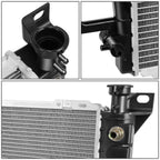OE Style Aluminum Core Radiator DPI 1452 for Ford F150/F250/F350 (1985–1996)