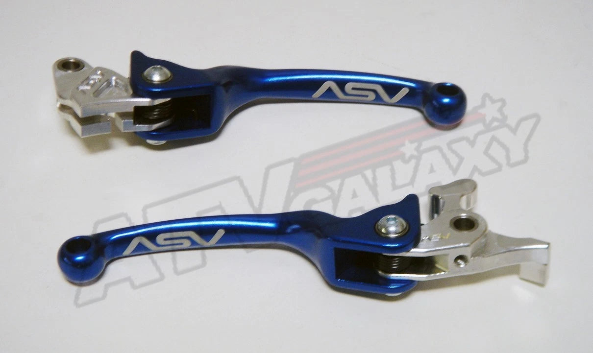 ASV F3 Blue Replacement Brake & Clutch Levers Kit for Yamaha YFZ450R (2009–Present)