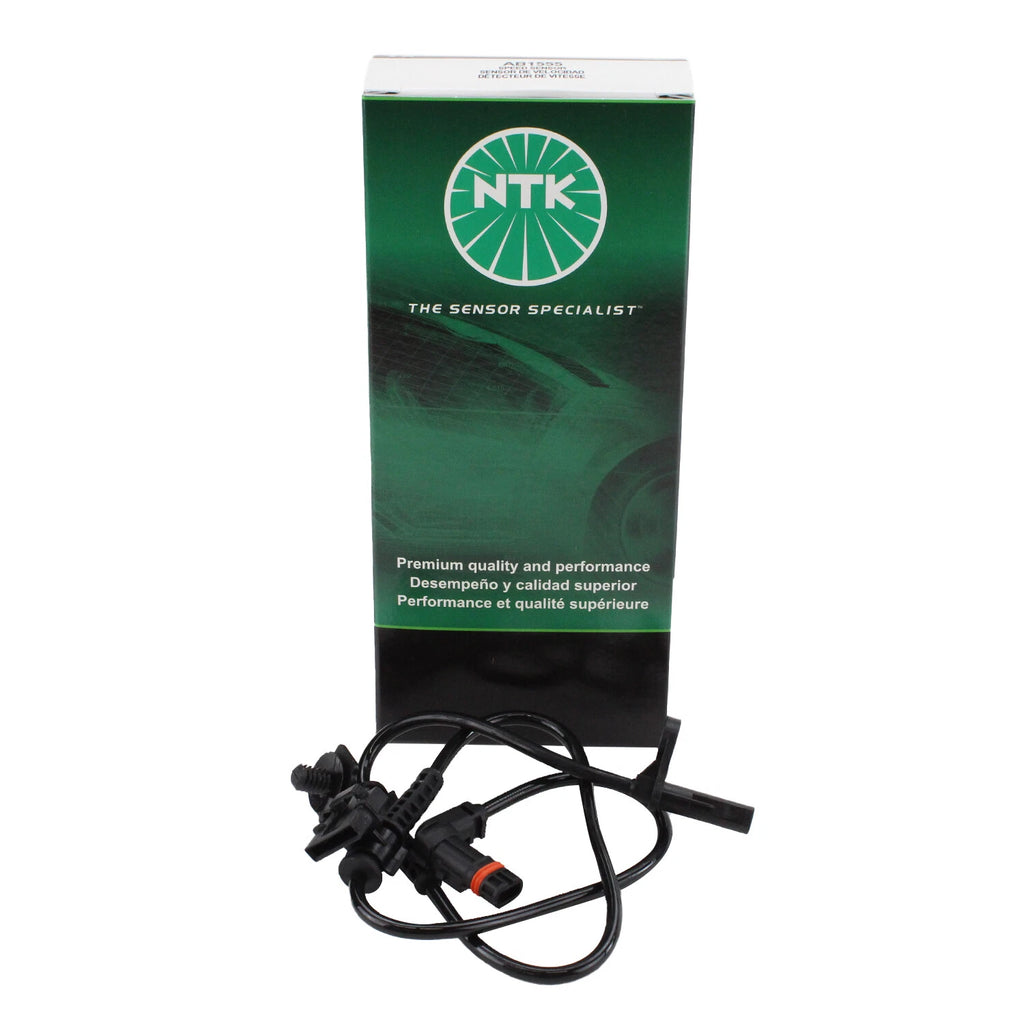 NTK Front ABS Wheel Speed Sensor AB1555 for