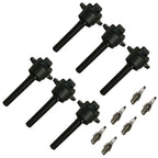 6X Ignition Coil & Spark Plug for Isuzu Rodeo (2000–2004) UF252