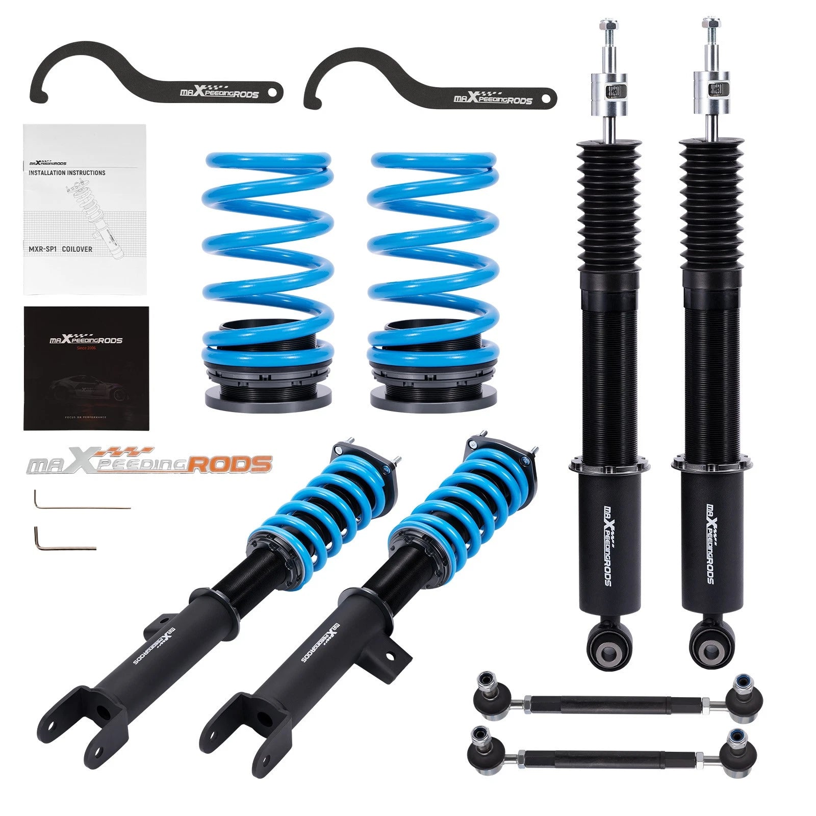 Coilover Struts Springs Kit for Tesla Model 3 RWD (2017–2023)