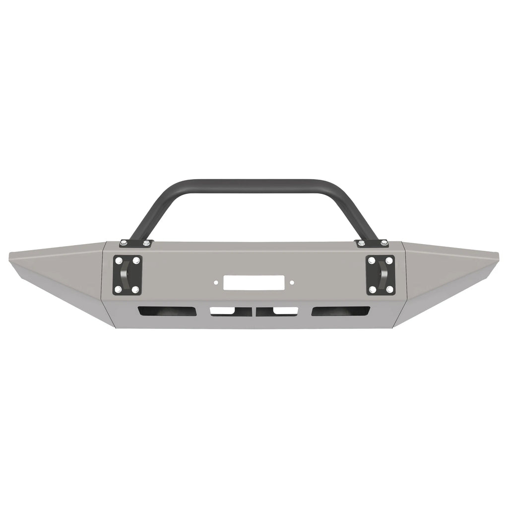Bare Metal Front Bumper with Bullbar for Ford F150 F250 F350 Bronco (1992–1996)