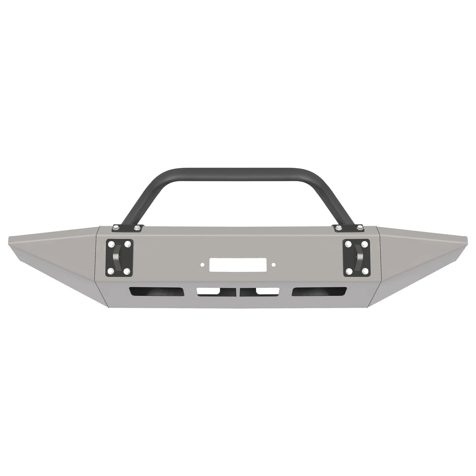 Bare Metal Front Bumper with Bullbar for Ford F150 F250 F350 Bronco (1992–1996)